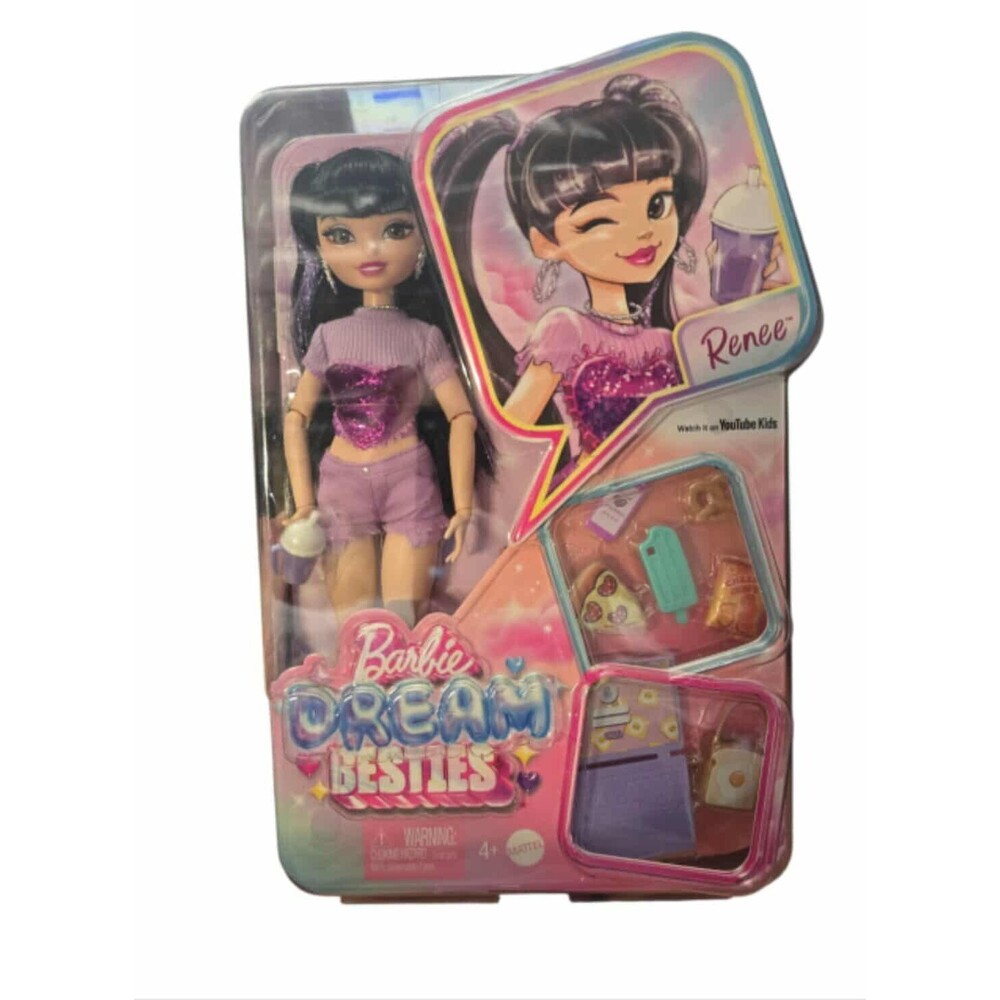 NIB! Barbie Dream Besties Doll and Accessories, Daisy Jean Posable Fashion Doll